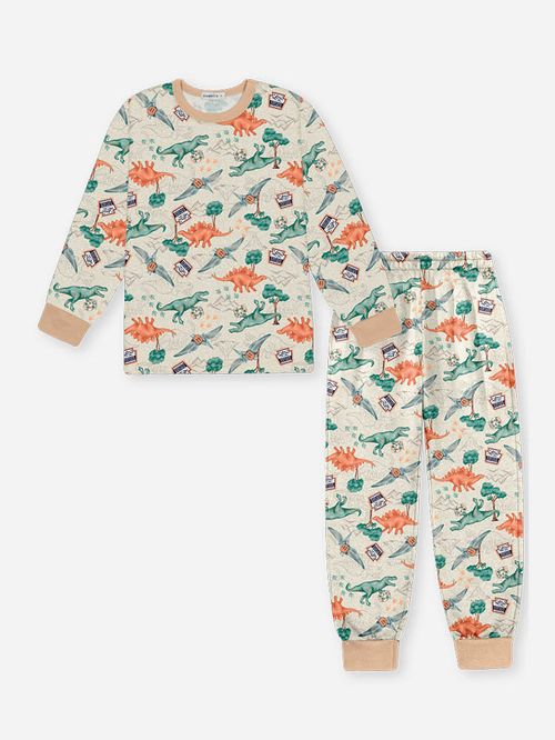 Pijama de Inverno Infantil Menino Dino World Divertto