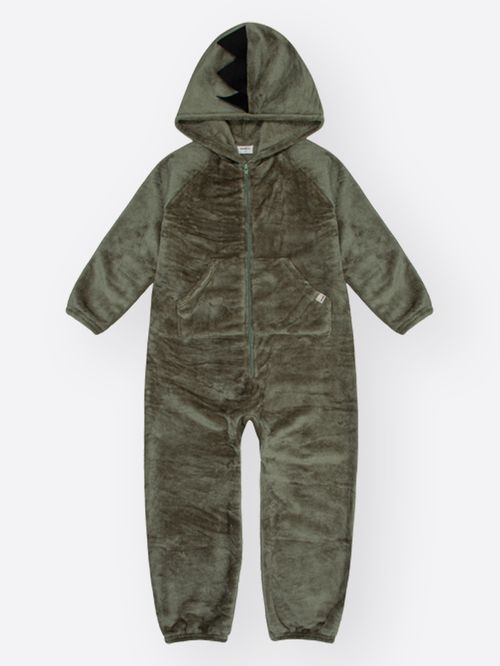 Pijama Kigurumi Infantil Menino Dinossauro Divertto