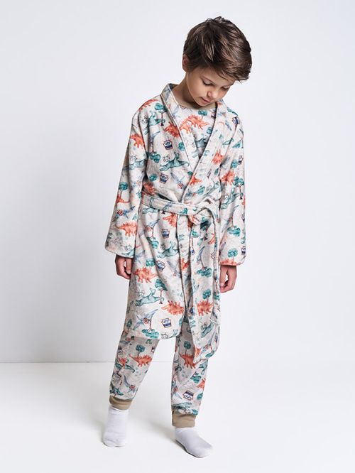 Roupão Infantil Menino Dino World Divertto