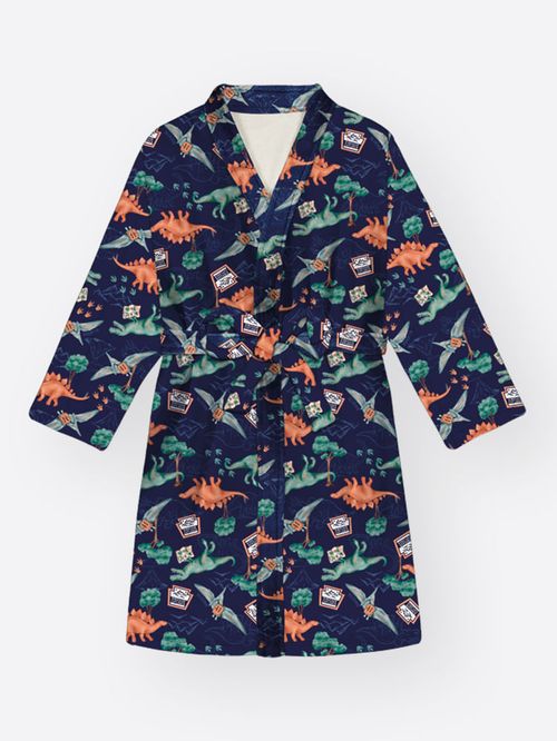 Roupão Infantil Menino Dino World Divertto