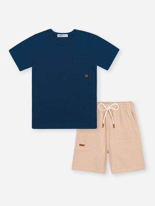 Conjunto Infantil Menino Navy Summer Divertto