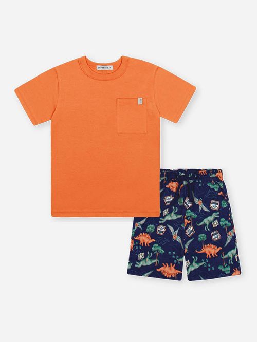 Conjunto Infantil Menino Dino World Divertto