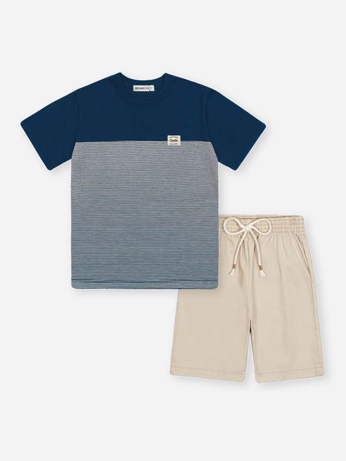Conjunto Infantil Menino Block Horizon Divertto
