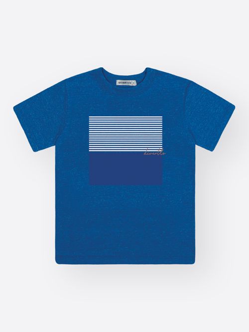 Conjunto Infantil Menino Geometric Blue Divertto