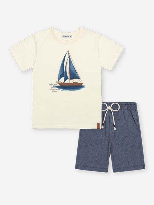 Conjunto Infantil Menino Veleiro Divertto