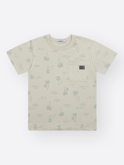 Conjunto Infantil Menino Praia de Palmas Divertto