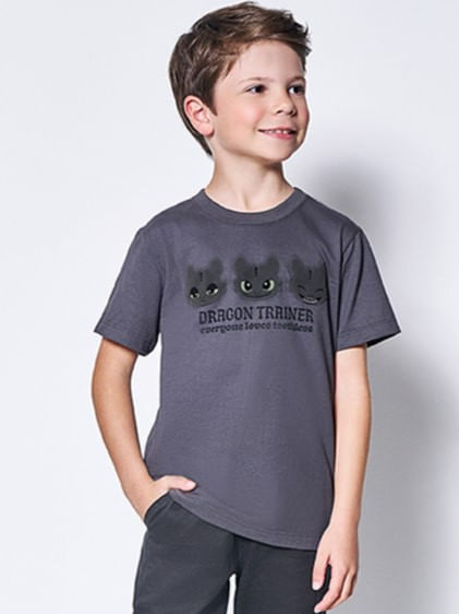 Camiseta Dragon Infantil Menino Dragon Trainer Divertto