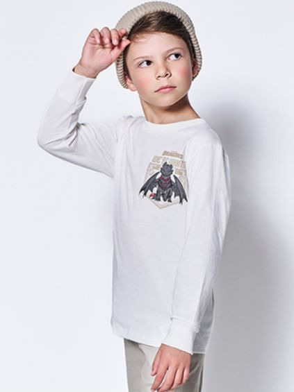 Camiseta Dragon Infantil Menino We Are Vikings Divertto