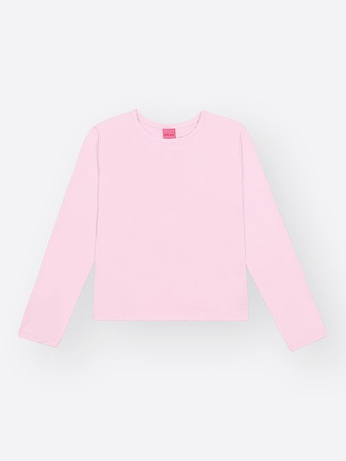 Blusa em Malha Térmica Pesada Infantil Menina Beli.me