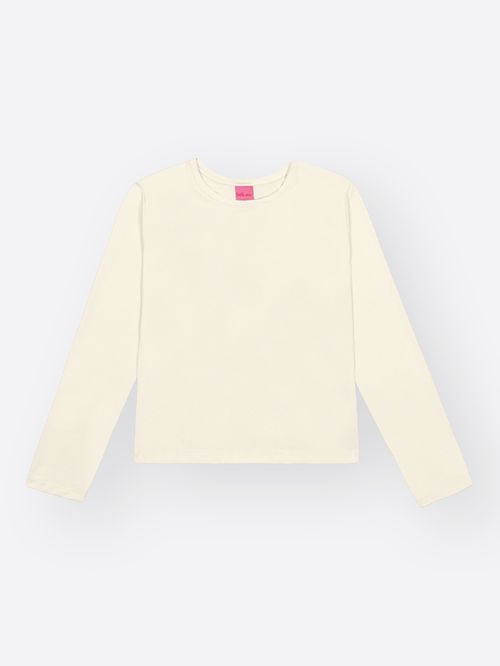 Blusa em Malha Térmica Pesada Infantil Menina Beli.me