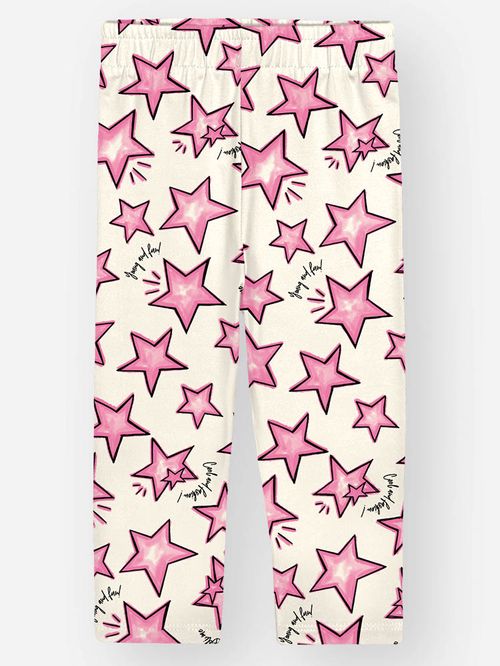 Calça Legging Malha Térmica Bebê Menina Cute Print Beli.me