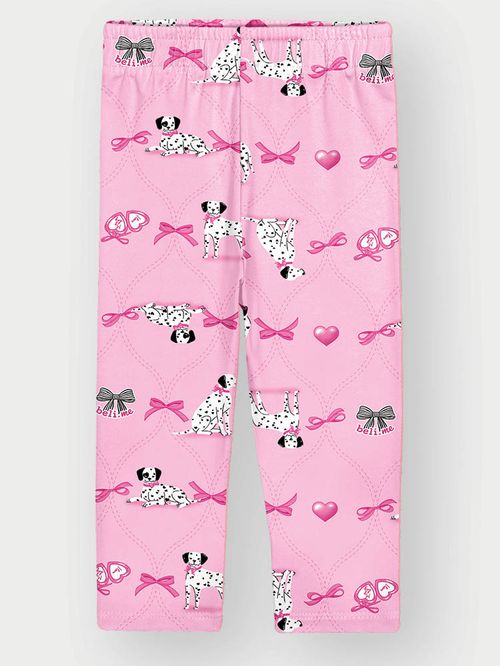 Calça Legging em Thermo Skin Bebê Menina Cute Print Beli.me