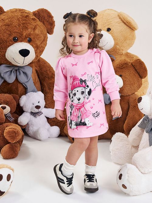 Vestido Bebê Menina Dalmata Beli.me