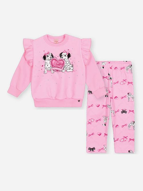 Conjunto Bebê Menina Dalmata's Best Friend Beli.me