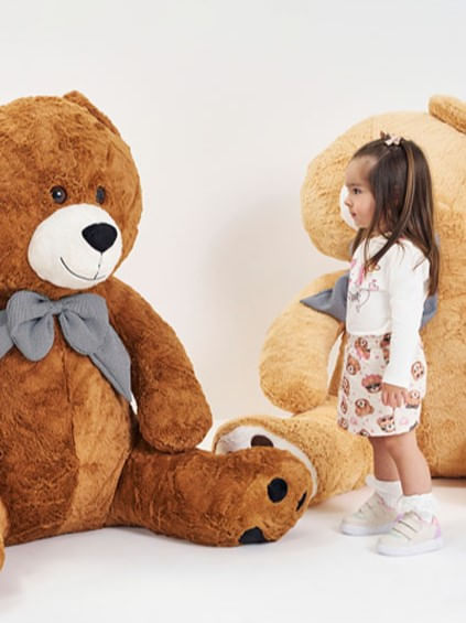 Conjunto Bebê Menina Ursa Funny Days Beli.me