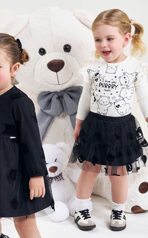 Conjunto Bebê Menina PURRRY em Tule de Gato Beli.me