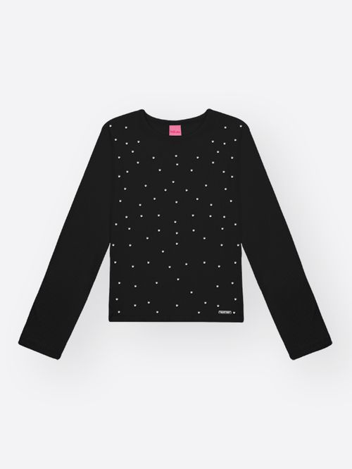 Blusa Infantil Inverno com Brilho Delicado – Inverno Menina
