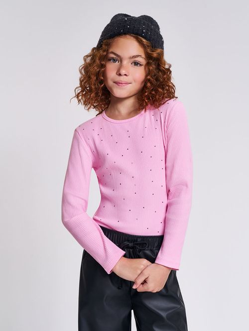 Blusa Infantil Inverno com Brilho Delicado – Inverno Menina