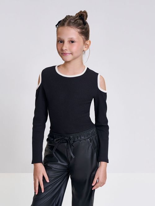 Blusa Glow Infantil Menina com Recorte Ombros Beli.me