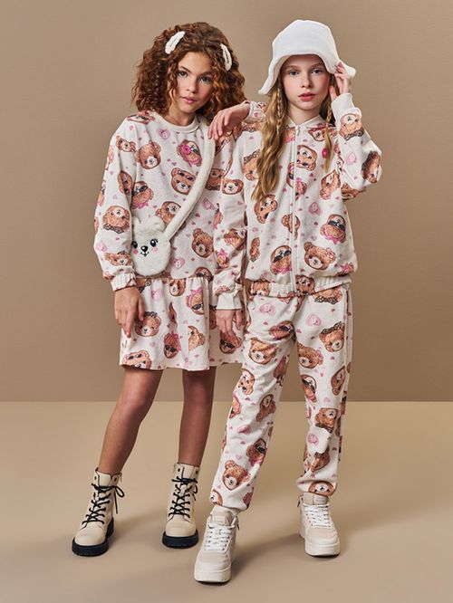 Vestido Infantil Menina com Bolsa Belinha Beli.me