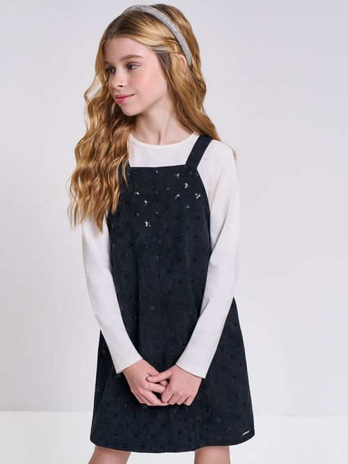 Conjunto Cotelê com Paetê Infantil Menina Petit  Beli.me