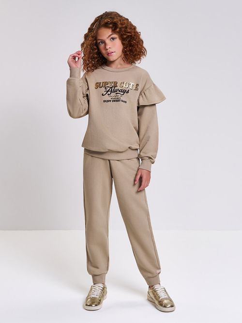 Conjunto de Moletom Infantil Menina Super Cute Beli.me