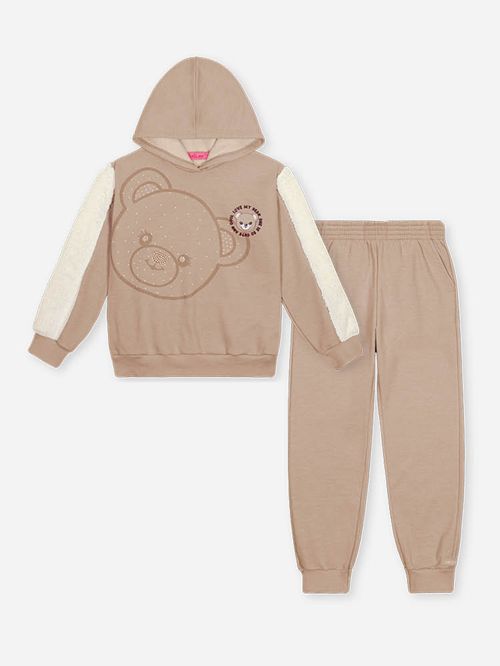 Conjunto Peluciado Infantil Menina Love My Bear Beli.me
