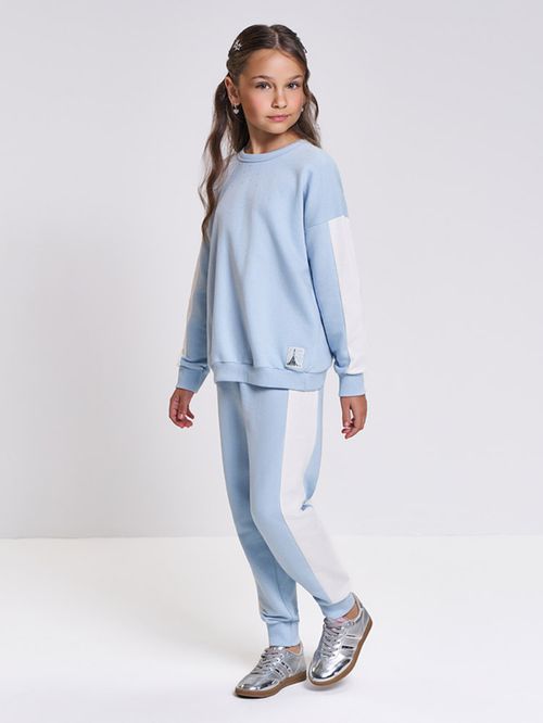 Conjunto em Moletom Infantil Menina Delicate Bow Beli.me