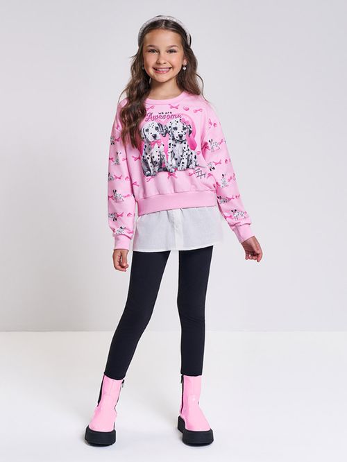 Conjunto Infantil Menina Dalmata's Lover Beli.me