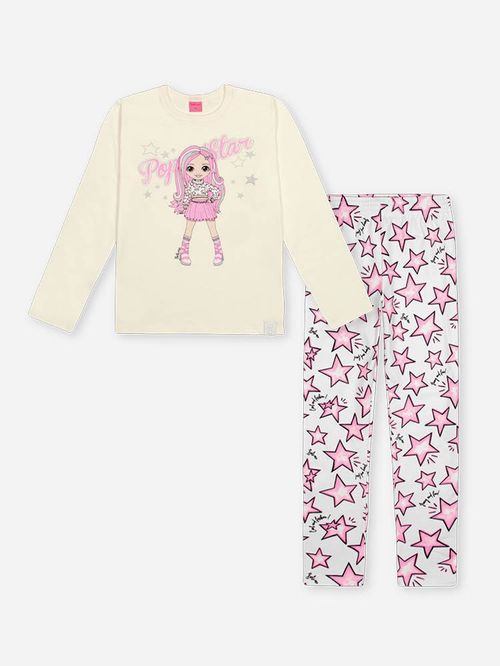 Conjunto Infantil Menina Estrela Pop  Beli.me