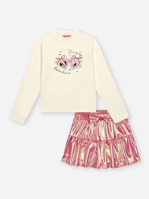 Conjunto Infantil Menina Relicário Dalmatas Beli.me
