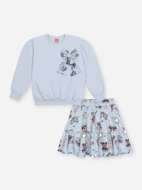 Conjunto Infantil Menina Sweet Bow Shop Beli.me