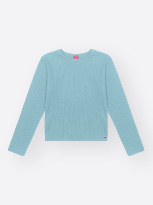 Blusa em Canelado Glow Infantil Menina Beli.me