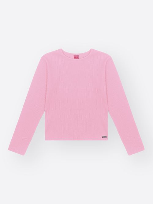 Blusa em Canelado Glow Infantil Menina Beli.me