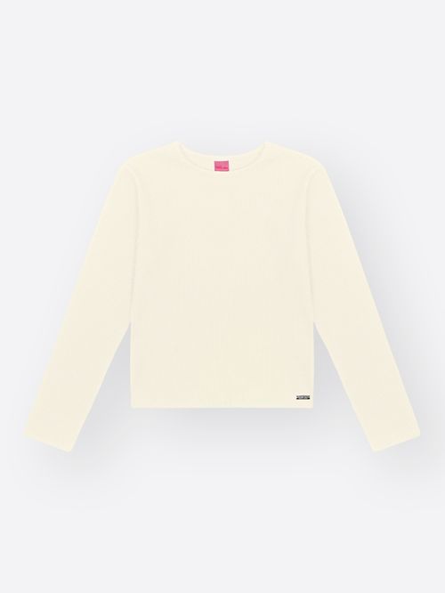 Blusa em Canelado Glow Infantil Menina Beli.me