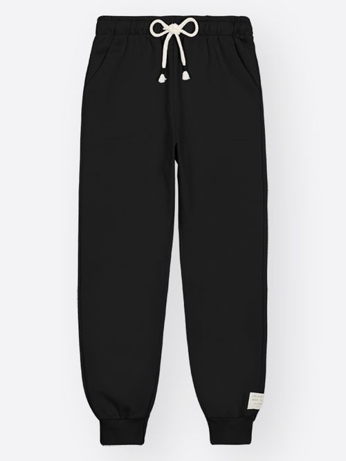 Calça Jogger Felpada Infantill Menina Beli.me
