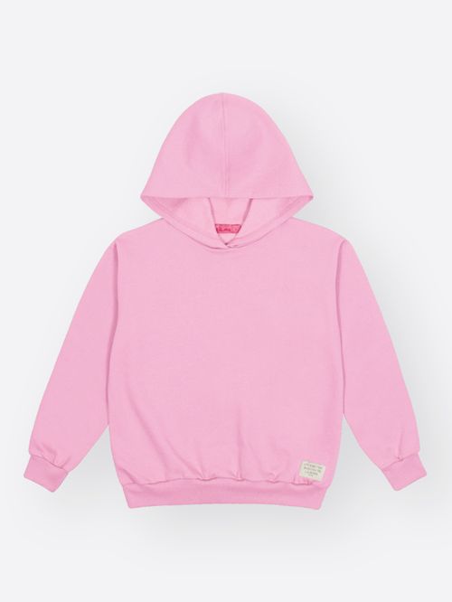 Blusão Felpado Infantil Menina com Capuz Beli.me