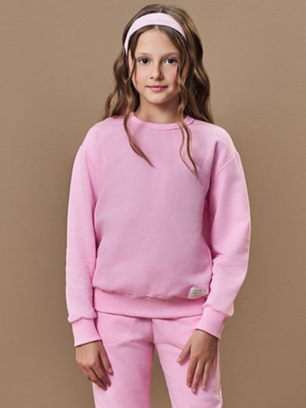 Blusão Moletom Infantil Menina Beli.me