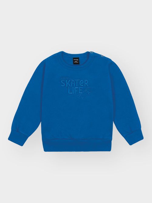 Conjunto Felpado Bebê Menino Skater Life Kippos