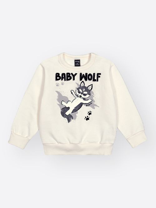 Conjunto Felpado Bebê Menino Baby Wolf Kippos