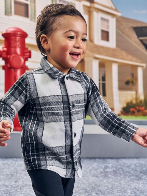 Conjunto Bebê Menino Xadrez Clássico Kippos