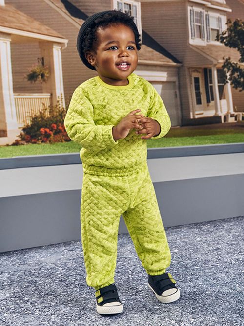 Conjunto em Matelassê Bebê Menino Skate Kippos