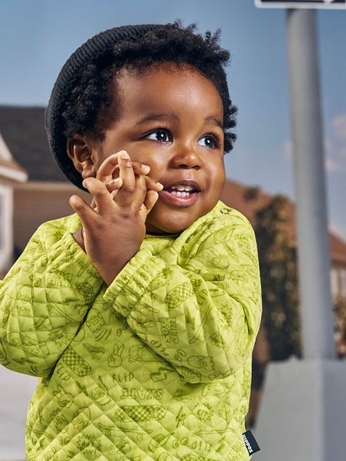 Conjunto em Matelassê Bebê Menino Skate Kippos