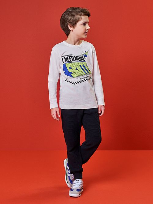 Camiseta Malha Infantil Menino More Skate Kippos