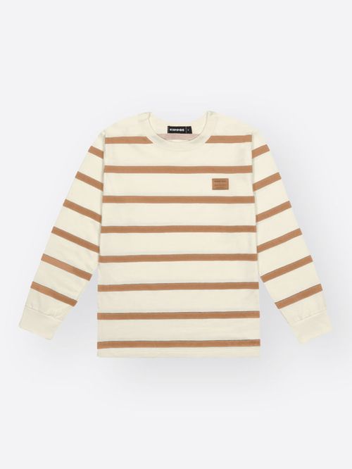 Camiseta Manga Longa Infantil Menino Listrada Kippos