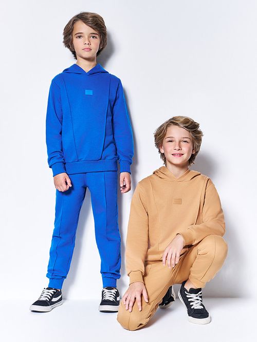 Conjunto em Moletom Infantil Menino Linear Comfort Kippos