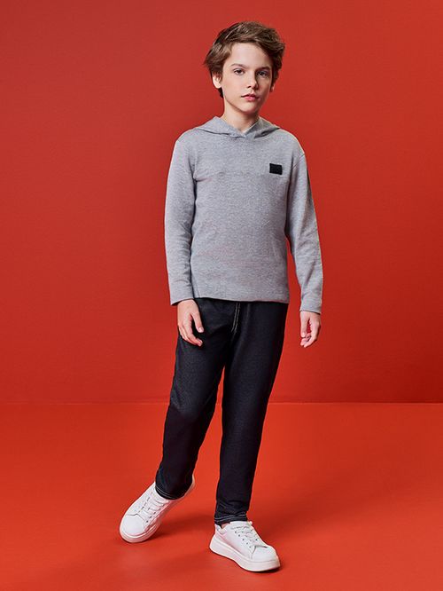 Conjunto Infantil Menino Denim Flow Set Kippos