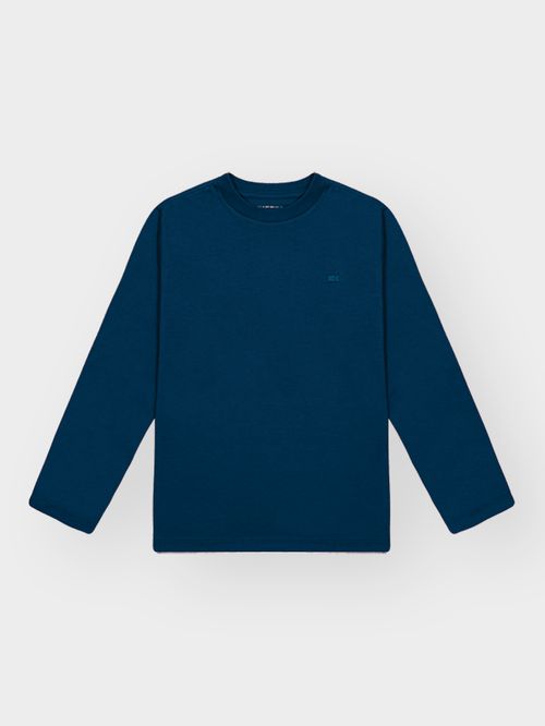 Camiseta Manga Longa Infantil Menino Kippos