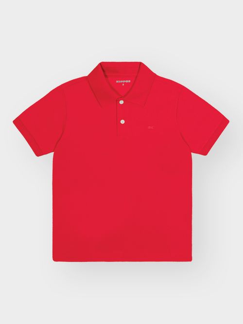Camisa Polo com Elastano Infantil Menino Kippos