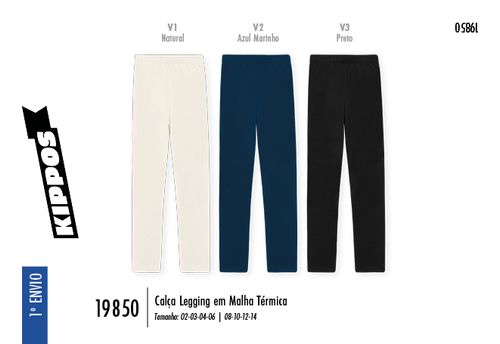 Calça Térmica Infantil Menino Kippos